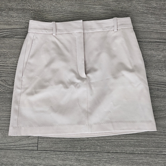 Aritzia Cream Mini Skirt - Picture 3 of 4